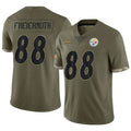 Custom #88 Olive PIT Football Shirt Top