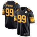 Custom #99 Black PIT Football Shirt Top