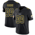 Custom #99 Black PIT Football Shirt Top