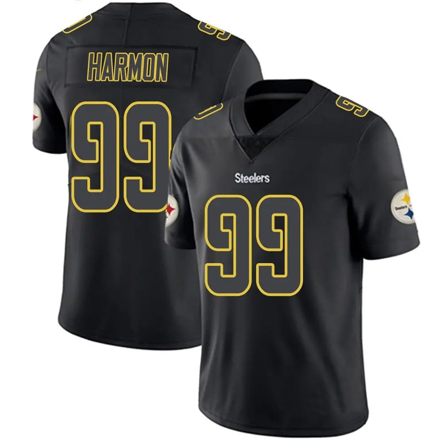 Custom #99 Black PIT Football Shirt Top