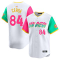 S.Diego Padres #84 Dylan Cease Player White City Connect Limited Baseball Jerseys