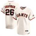 Custom #26 Cream SF Baseball Shirt Top