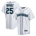 Custom #25 White SEA Baseball Shirt Top