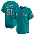 Custom #51 Aqua Hall of Fame SEA Baseball Shirt Top