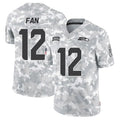 Custom #12 SEA Football Shirt Top