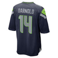 Custom #14 Navy SEA Football Shirt Top