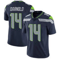 Custom #14 Navy SEA Football Shirt Top