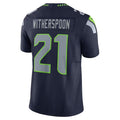 Custom #21 Navy SEA Football Shirt Top