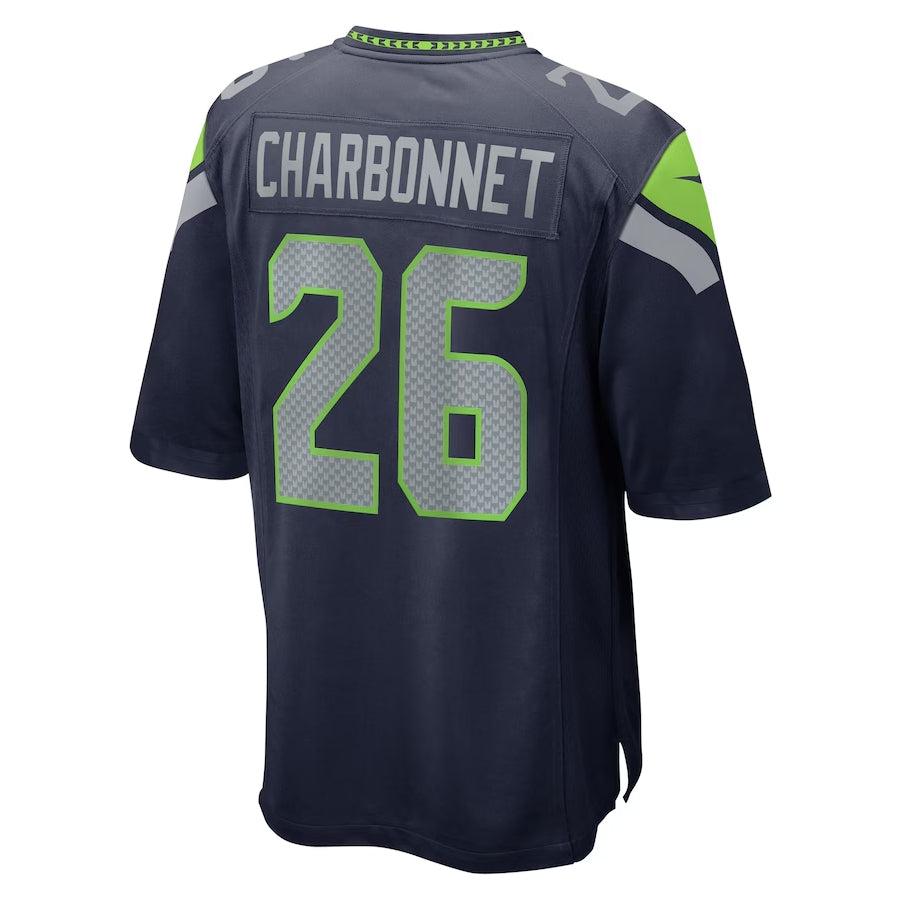 Custom #26 Navy SEA Football Shirt Top