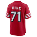 Custom #71 Scarlet SF Football Shirt Top