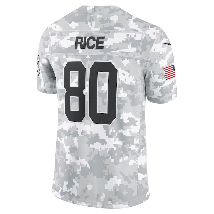 Custom #80 SF Football Shirt Top