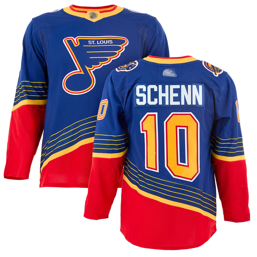 Custom #10 Royal STL Hockey Shirt Top