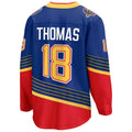 St. L.Blues #18 Robert Thomas Player Blue Alt Throwback Hockey Jerseys