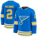 Custom #2 White STL Hockey Shirt Top