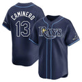 Custom #13 Navy TB Baseball Shirt Top