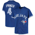 Custom #4 Royal TOR Baseball Shirt Top