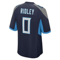 Custom #0 Navy TEN Football Shirt Top