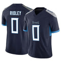 Custom #0 Navy TEN Football Shirt Top