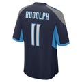 Custom #11 Navy TEN Football Shirt Top