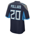 Custom #20 Navy TEN Football Shirt Top