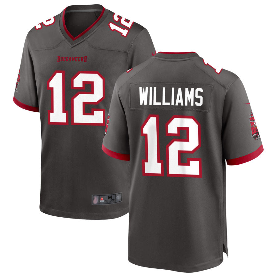 Custom #12 TB Football Shirt Top
