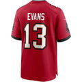 Custom #13 Red TB Football Shirt Top