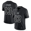 Custom #13 Black TB Football Shirt Top