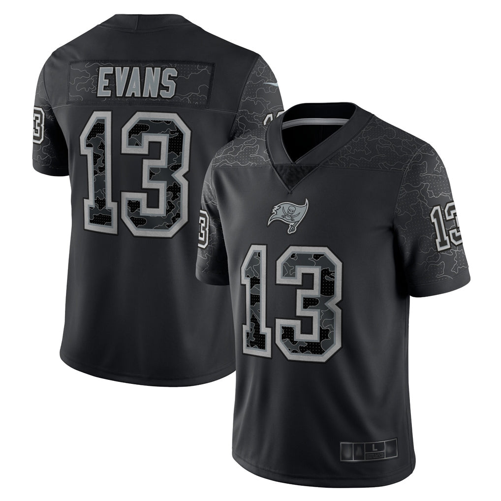 Custom #13 Black TB Football Shirt Top