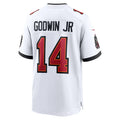 Custom #14 White TB Football Shirt Top