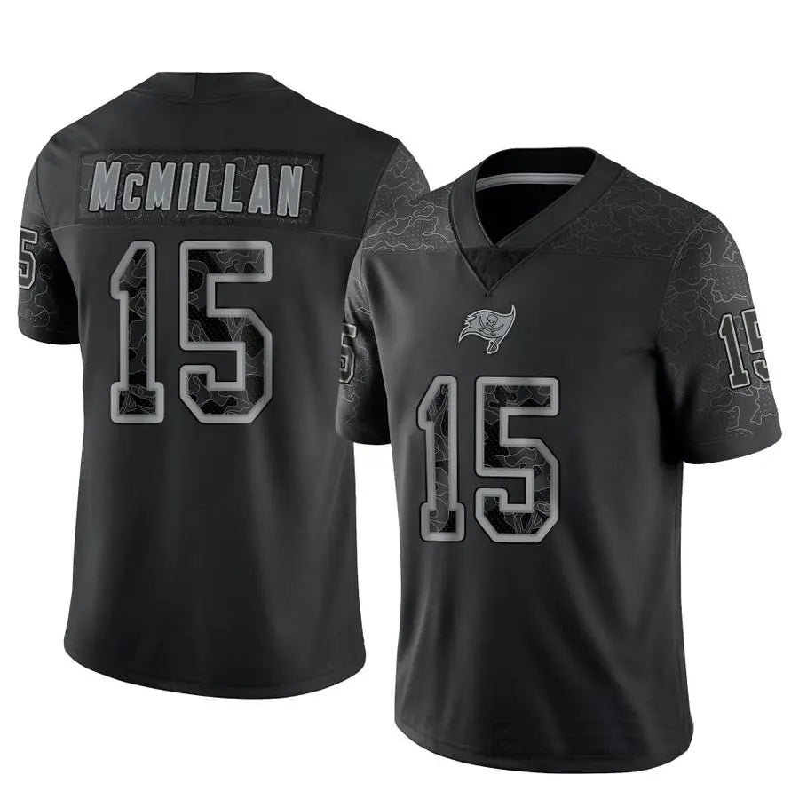 Custom #15 Black TB Football Shirt Top
