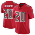Custom #20 Red TB Football Shirt Top