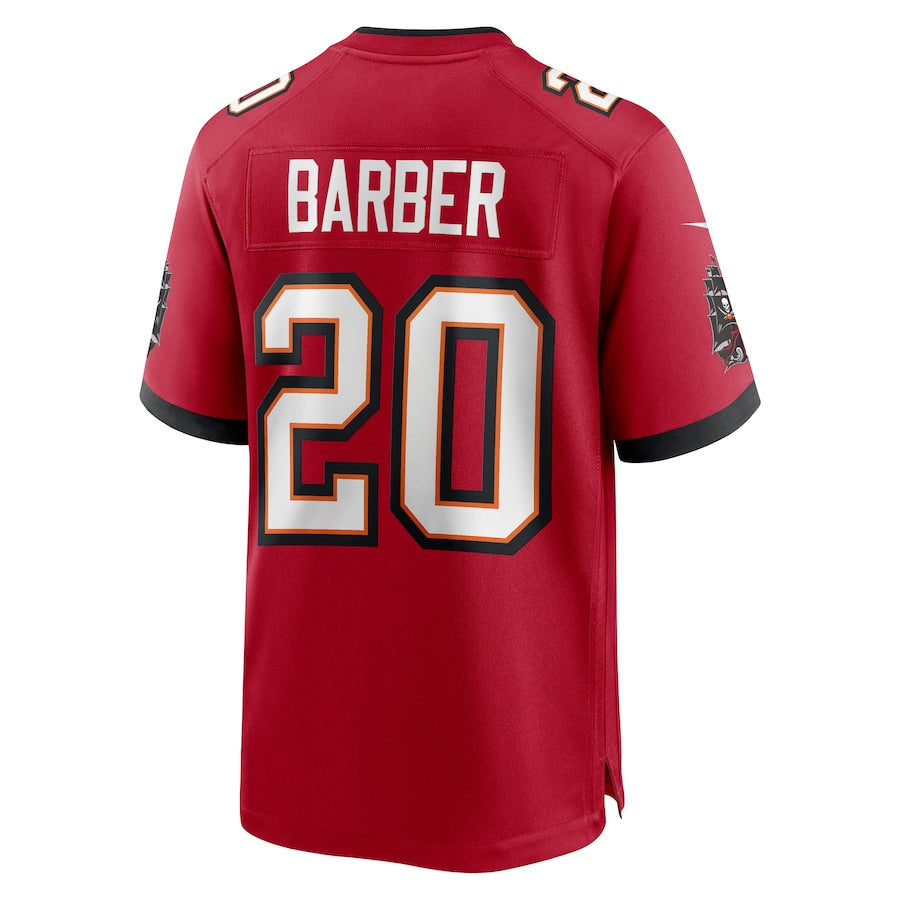 Custom #20 Red TB Football Shirt Top