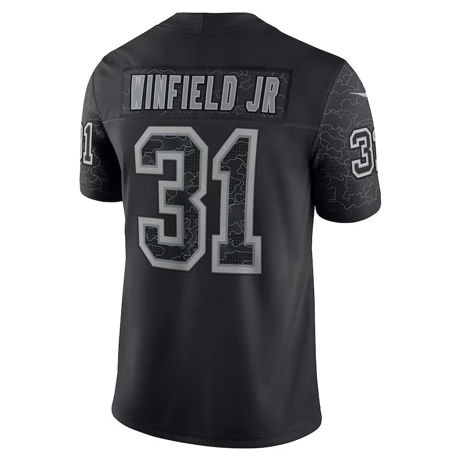 Custom #31 Black TB Football Shirt Top