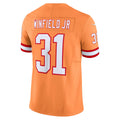 Custom #31 Orange TB Football Shirt Top