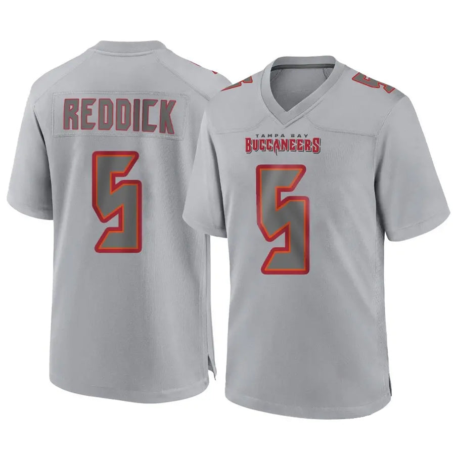 Custom #5 Gray TB Football Shirt Top
