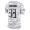 Custom #98 TEN Football Shirt Top