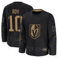 Custom #10 Black VGK Hockey Shirt Top