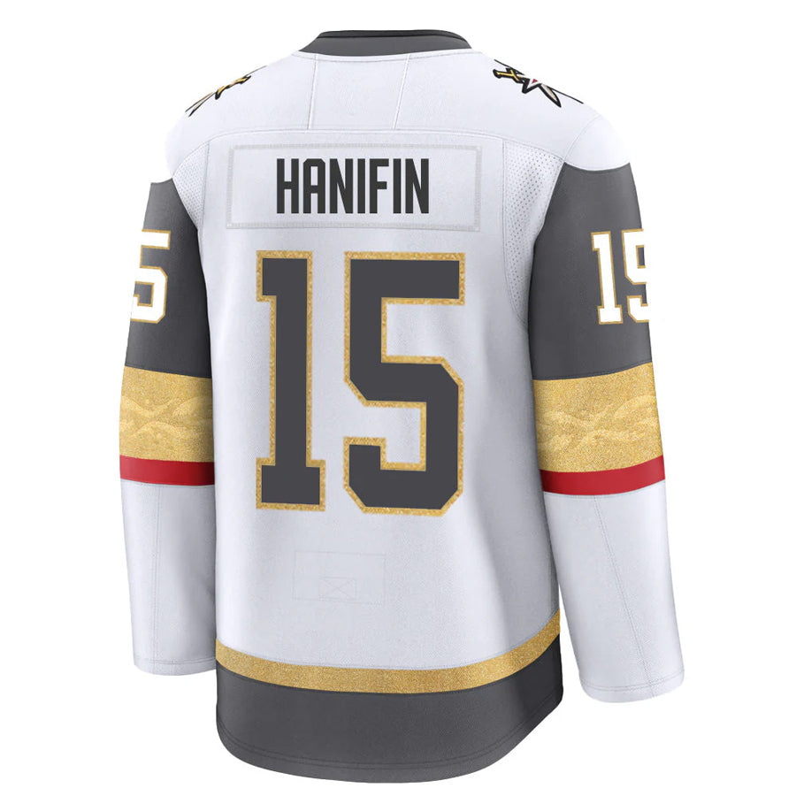 Custom #15 White VGK Hockey Shirt Top