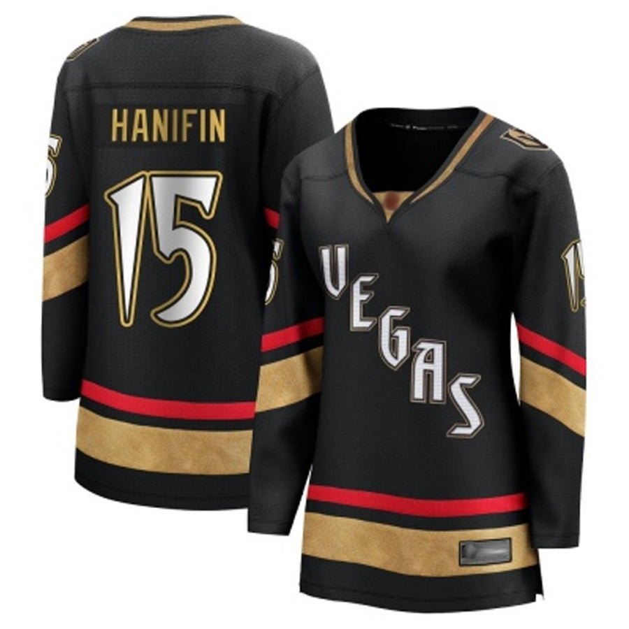 Custom #15 Black Retro VGK Hockey Shirt Top