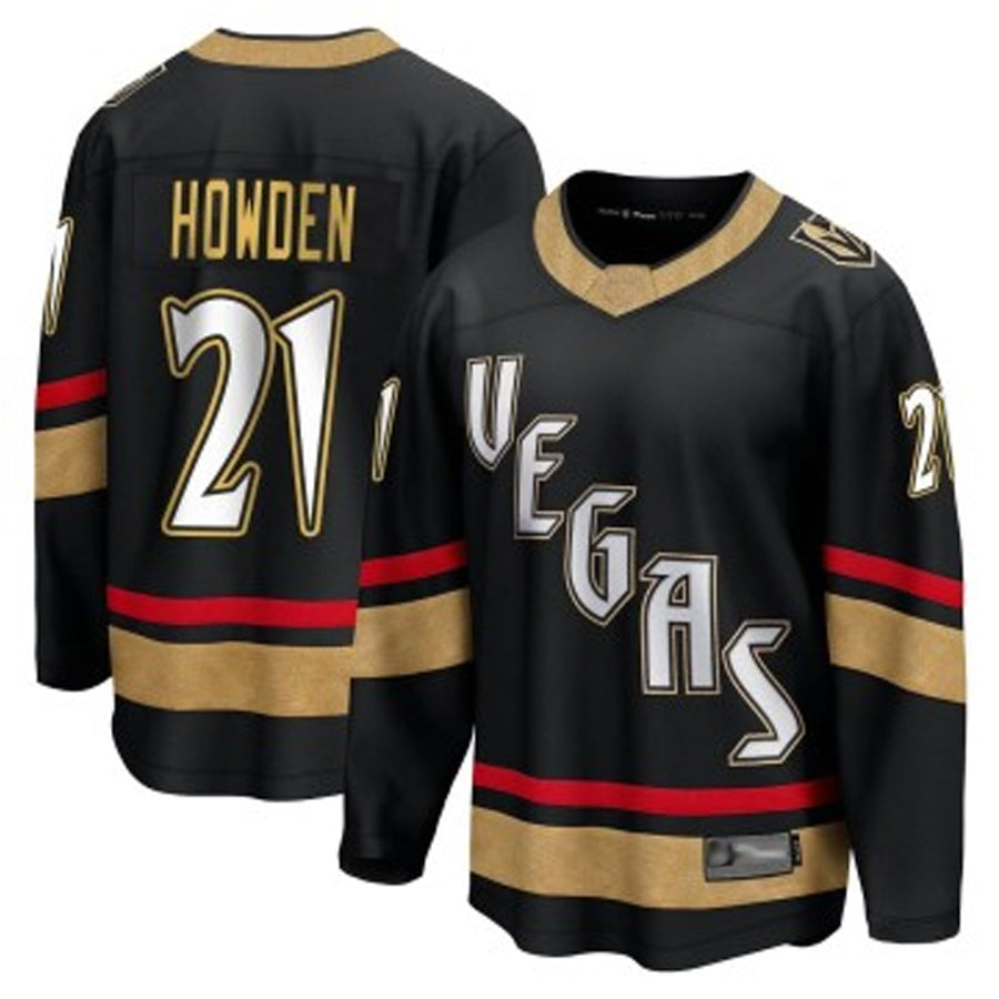 Custom #21 Black VGK Hockey Shirt Top