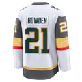 Custom #21 White VGK Hockey Shirt Top