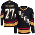 Custom #27 Black VGK Hockey Shirt Top