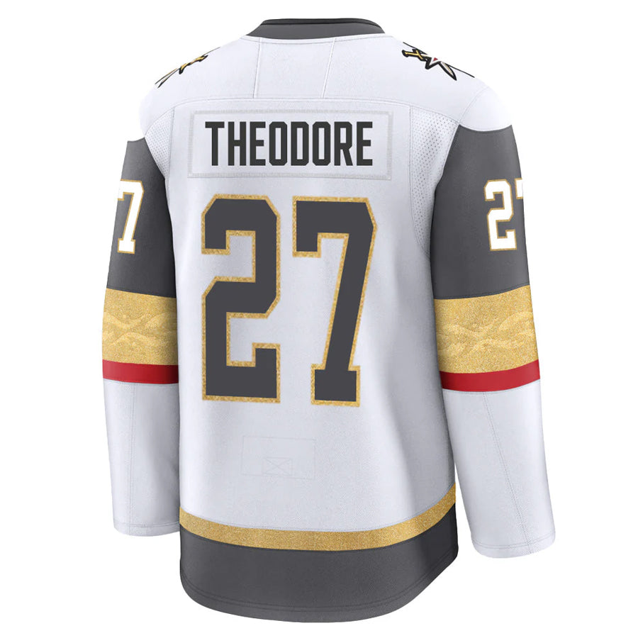 Custom #27 White VGK Hockey Shirt Top