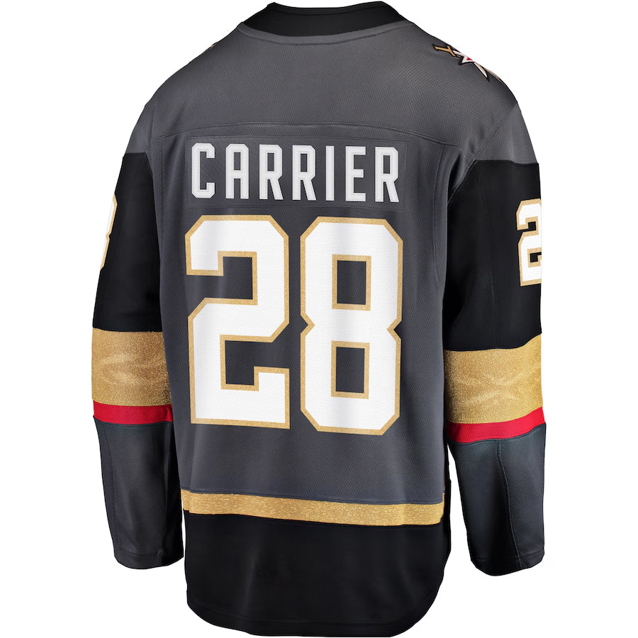 Custom #28 Gray VGK Hockey Shirt Top