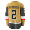 Custom #2 Gold VGK Hockey Shirt Top