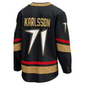 Custom #71 Black VGK Hockey Shirt Top