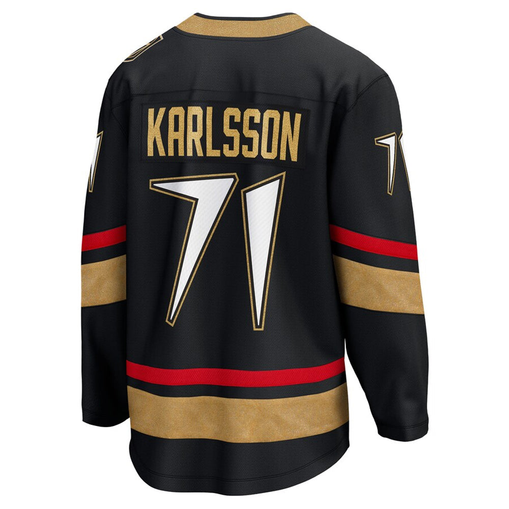 Custom #71 Black VGK Hockey Shirt Top