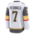 Custom #7 White VGK Hockey Shirt Top
