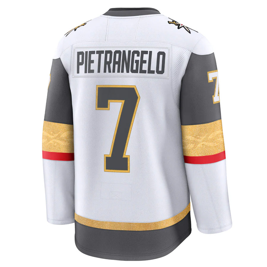 Custom #7 White VGK Hockey Shirt Top