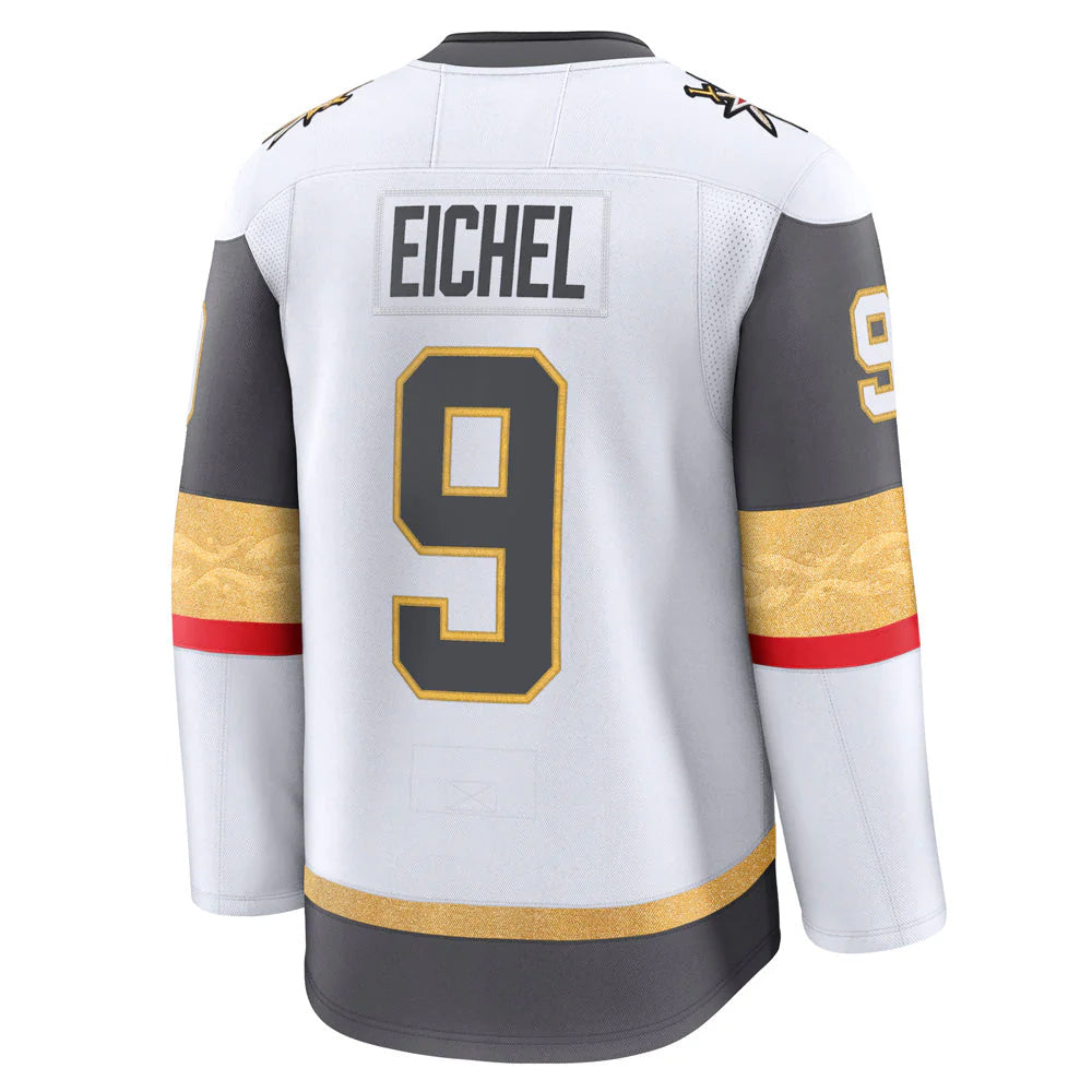 Custom #9 White VGK Hockey Shirt Top